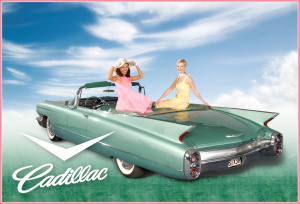 Cadillac Oldtimer Hochzeitsauto